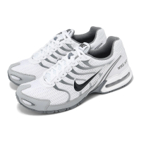 【NIKE 耐吉】慢跑鞋 Air Max Torch 4 白 灰 氣墊 復古 反光 男鞋 運動鞋(343846-100)