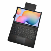 Integrated Bluetooth Touchpad keyboard Case For Samsung Galaxy Tab S6 Lite 10.4 P610 P615 P617 Cover Smart Magnetic stand Funda