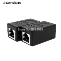 1pcs Colorful Female to Female Network LAN Connector Adapter Coupler Extender RJ45 Ethernet Cable Extension Converter