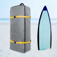 Paddleboard Surfboard Bag Paddle Board Accessories Large Capacity Durable for Surfing Longboard Shortboard Surfboard Kayaking
