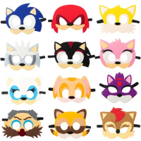 Dragon Ball z Mask Sonic Mask Halloween Superhero Masks Christmas Birthday Party Mario Mask Cosplay Mask For Kids Children Gift