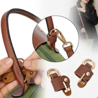 Punch-free Genuine Leather Strap Women Shoulder Strap Replacement Transformation Buckle Conversion Hang Buckle for Longchamp