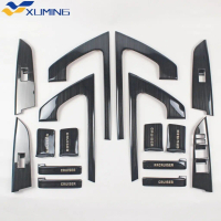 Penutup Pemegang Pintu Dalaman, Bahan Keluli Tahan Karat, Pemangkas Suis, Untuk Toyota Land Cruiser