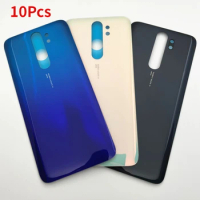 10Pcs/Lot Glass Back Battery Cover for Xiaomi Redmi Note 7 Note 8 Note 8T Note 8 Pro Rear Door Housing Case Replacement Parts