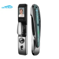Factory Best Selling biometric smart lock door fingerprint knob fully automatic fingerprint smart digital door lock for family