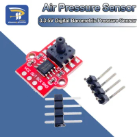 DC 3.3V 5V 0-40KPa Pressure Sensor Module Connect 2.5mm Soft Tube Digital Liquid Water Level Controller Board For Arduino DIY