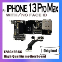 100% Original Logic Board For iPhone 13 PRO MAX Motherboard Unlocked 128G 256G For iphone13 Pro Max MainBoard With Chips Face ID