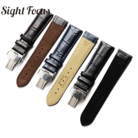 21mm Watch Bands Calf Leather Strap for Tissot Men T099 Watchband Blue Black Coffee Bracelet for Tissote 1853 T-CLASSIC T099407