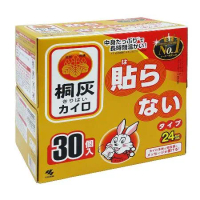 日本KOBAYASHI小林製藥小白兔-24小時手握式暖暖包(30入/盒)