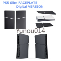 Replacement Plate Compatible with PlayStation 5 Slim Digital Version Protective Hard Case for PS5 SLIM Faceplate Shell ABS