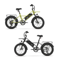 【CyberCycle】Antelope 大羚羊 - 20吋 強動力x前避震 多功能胖胎電輔車(親子車/胖胎車)