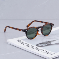 Sunglasses for Women Designer Sunglasses Classic Acetate Sun Glasses for Men Gregory Peck Retro Men Sunglasses