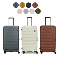 【LOJEL】升級版 CUBO FIT 29.5吋 前開擴充拉鍊拉桿箱(行李箱 旅行箱 胖胖箱)