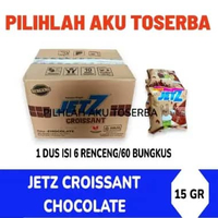 JETZ CROISSANT CHOCOLATE / CROISSANT COKLAT RENCENG - ( HARGA 1 DUS )