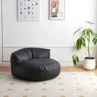 Auvents Floor Bean Bag Sofa Lazy Outdoor Single Recliner Reading Sleeper Bean Bag Sofa Small Puffs Para Sentar Furniture HDH