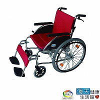 安愛 機械式輪椅 未滅菌 海夫健康生活館 康復 F17-2262背折鋁合金輪椅