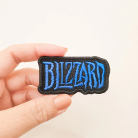 Entertainment Patch Bordir Aksesoris Emblem Iron On Blizzard