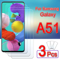 3 Pcs Protective Glass For Samsung Galaxy A51 A52 Screen Protector On Sumsung A52 A52s 5G A 51 52 5 1 2 A50 Tempered Glas Film
