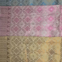SAMPING TENUN SONGKET EXCLUSIVE Kain Campuran Cotton 35% & Polyester 65% Panjang 4 Meter Sesuai untu