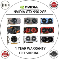 CẢM BIẾN ĐIỆU HÌNH THỰC DẦN AMD GTX 950 2GB đã qua sử dụng (thương hiệu ngẫu nhiên), dùng cho máy tí