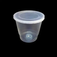 Thinwall Cup DM 100 ml Merpati + Tutup Gelas - (Isi 25 Pcs)
