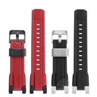 Sport Rubber Men's Strap For Casio immortal bird MTG-B2000 Silicone Watchband MTG b2000 Modify Connector Bracelet accessories