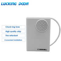 DC 12V Wired Door Bell Vocal Chime Wired Doorbell For Office Home Access Control System