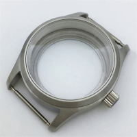 Bliger 36mm 39mm DOME Sapphire Glass Diver Brushed Pilot Watch Case Fit nh35 nh36 eta2824 pt5000 miy