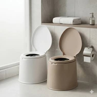 WC Mobile Toilet Portable Closet Portable Toilet Duduk Portable Pispot Duduk Potty Training Cocok Un