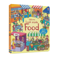 [พร้อมส่ง] หนังสือภาษาอังกฤษ Usborne Look Inside Food Lift-The-Flap Book English Children Activity B