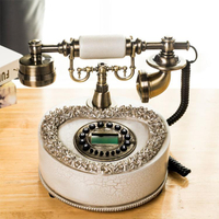 電話機 歐式復古電話機 清倉甩賣仿古家用高檔時尚有線座機 辦公商鋪擺件