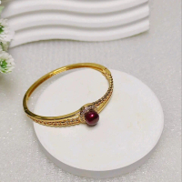 Gelang Kaku Mutiara Asli Lombok