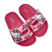 【樂樂童鞋】台灣製三麗鷗拖鞋-Hello Kitty(女童鞋 男童鞋 拖鞋)