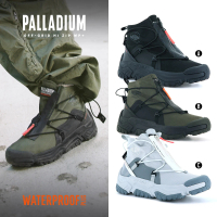 Palladium OFF-GRID HI ZIP WP+快穿輪胎橘標防水靴-中性-三色任選