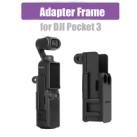 Multi-functional Expansion Adapter Frame for DJI Pocket 3 Action Camera Stand Tripod Adapter Mount for DJI Pocket 3 Gimbal