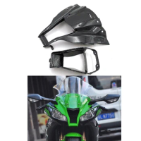 Carbon Fiber Look Front Upper Fairing Cowl Nose kit For Kawasaki Ninja ZX-10R ZX10R 2011 2012 2013 ZX 10R 11 12 13