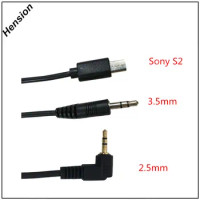 2.5mm/3.5mm S2 Remote Shutter Release Connecting Cable for Sony A58 NEX-3N A7 A3000 A5000 A6000 RX10 RX100II RX100III HX300