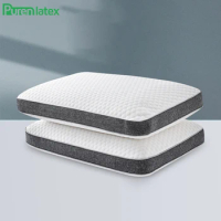 PurenLatex 50x30cm/60x40x12cm Space Memory Foam Pillow Spondylosis Prevented For Cervical Vertebra Healing Orthopedic Pillow