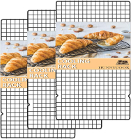 15.8”×9.8” Cooling Rack 3P Stainless Steel Baking Rack Oven Safe Cooling Racks for Cooking and Bakin