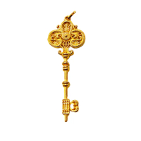 【金寶貝】黃金項鍊 歐洲寶藏鎖 金重約1.58錢±2厘(贈鍍金項鍊一條)