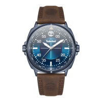 【Timberland】男款 WILLISTON系列 戶外潮流腕錶 皮帶-藍/深棕47mm(TDWGA2132001)