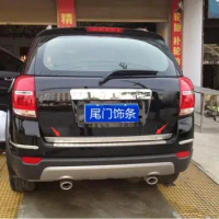 For Chevrolet CAPTIVA 2007 2008 2009 2010 2011 2012-2017 For Automotive Styling High-Quality Chrome Trunk Stainless Steel Trim