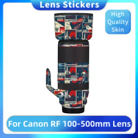 For Canon RF 100-500mm F4.5-7.1 L IS USM Anti-Scratch Camera Lens Sticker Coat Wrap Protective Film Body Protector Skin Cover