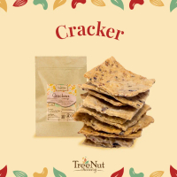 Crackers Gandum Vegan Renyah Gurih – Camilan Nabati Keju Vegan – Plant-Based Snack – Vegetarian Food