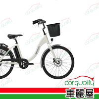 【DOSUN LILY】電動輔助自行車 24吋 白色 (車麗屋)