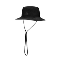 【NIKE 耐吉】帽子 ACG 男女款 黑 防潑水 輕量 機能 迷彩 漁夫帽 登山(DM4931-010)