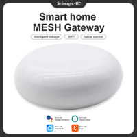 TUYA WiFi Smart MESH Gateway Wireless DC 5V Smart Home BLE Mesh Hub Tuya Bridge Wireless Remote Controller Hub