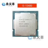 Intel Core I5-10400 NEW i5 10400 i510400 10400 2.9GHz six-core Twelve-threaded CPU Processor L2=1.5M L3=12M 65W LGA 1200
