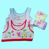 Mini Set Anak 11-14 Tahun Bra Anak Fashion Motif Hello Bahan Katun Miniset Sd Smp