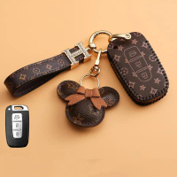 เคสกุญแจรถ, สำหรับ Hyundai Elantra Verna ix25 ix35 ix45, ปุ่ม 3 ปุ่ม, ฝาครอบเปลือกกุญแจ